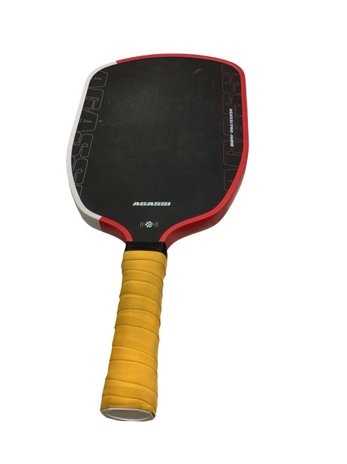 Vist Large View of Product Image Which is Used JOOLA AGASSI PRO 16MM Pickleball Racquet Red
