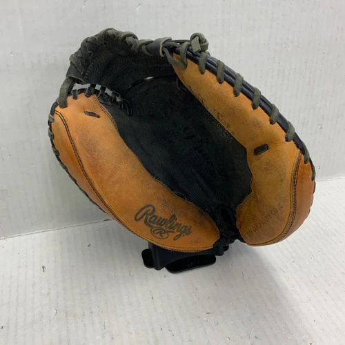 Vist Large View of Product Image Which is Used Rawlings RCM30TCM BB/SB Catchers RH Throw Black 30"