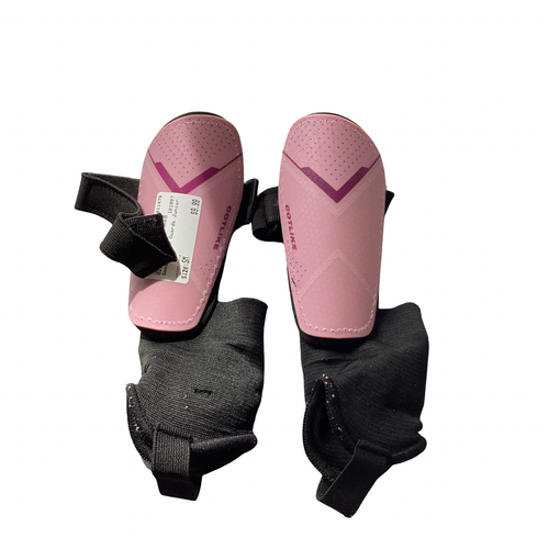 Vist Large View of Product Image Which is Used Soccer Shin Guards Junior Pink SM