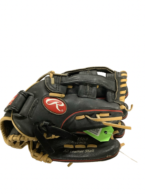 Vist Large View of Product Image Which is Used Rawlings HIGHLIGHT BB/SB Glove RH Throw Black 11 1/2"