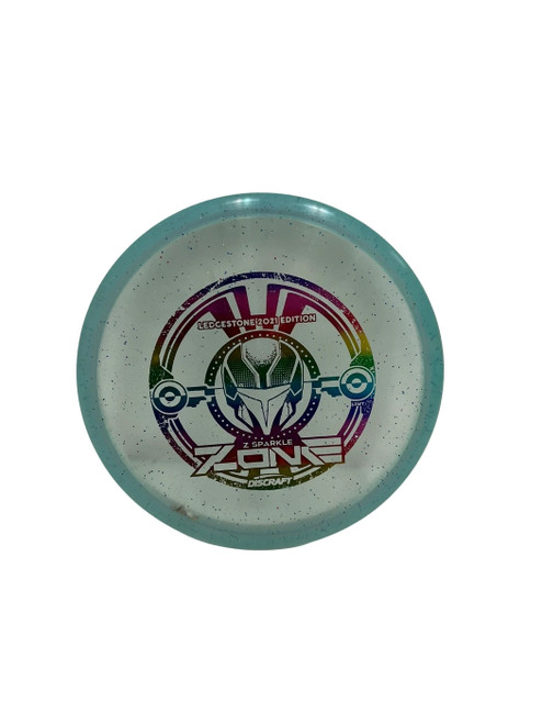 Vist Large View of Product Image Which is Used Discraft Z Sparkle Zone 175g Disc Golf Mid Range