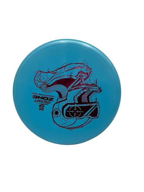 Vist Large View of Product Image Which is Used Discraft Big Z Zone 175g Disc Golf Mid Range