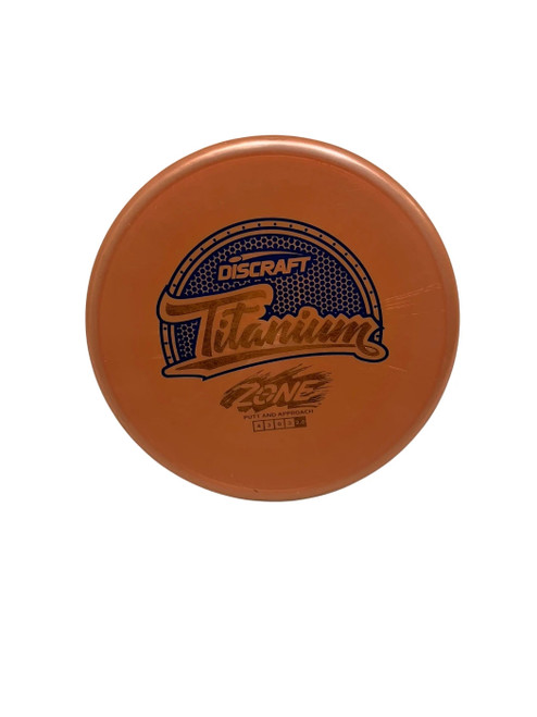 Vist Large View of Product Image Which is Used Discraft Titanium Zone 175g Disc Golf Putter