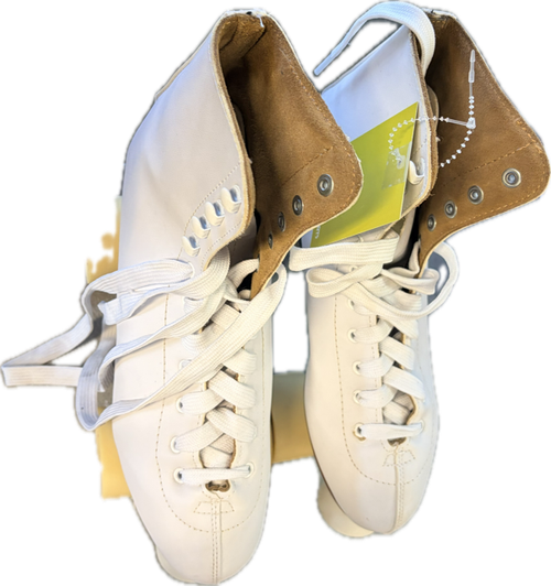 Vist Large View of Product Image Which is Used Chicago WHT Senior Rec Fitness Skates White Senior 9