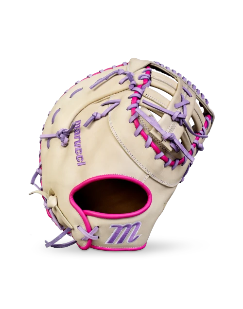 Vist Large View of Product Image Which is New Marucci ACADIA 37S1FP 1B BB/SB First Base RH Throw None 12 1/2"