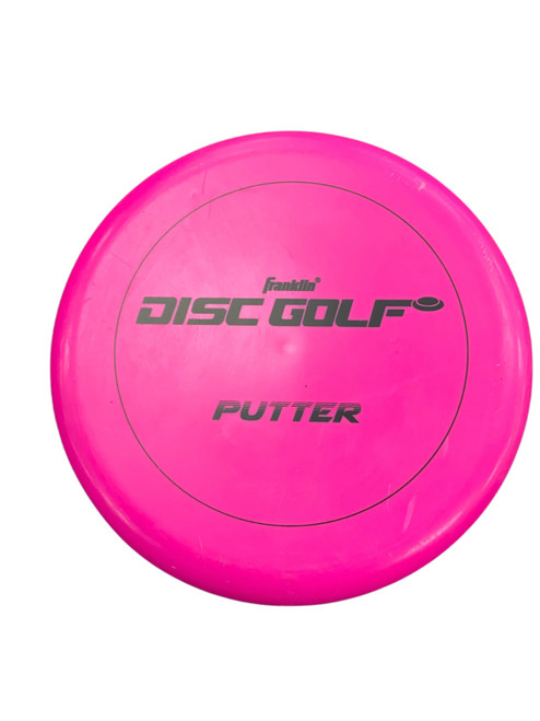 Vist Large View of Product Image Which is Used Franklin PUTTER Disc Golf Putter Neon Pink