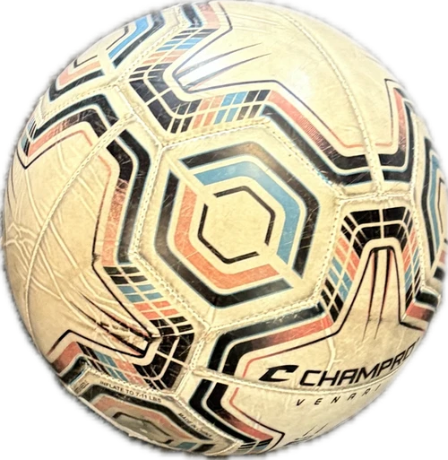 Vist Large View of Product Image Which is Used Champro VENARI All Size Soccer Ball White 5