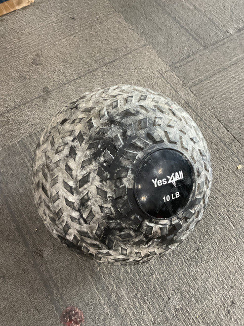 Vist Large View of Product Image Which is Used YES 4 ALL SLAM BALL Slam Ball Black 10 lb