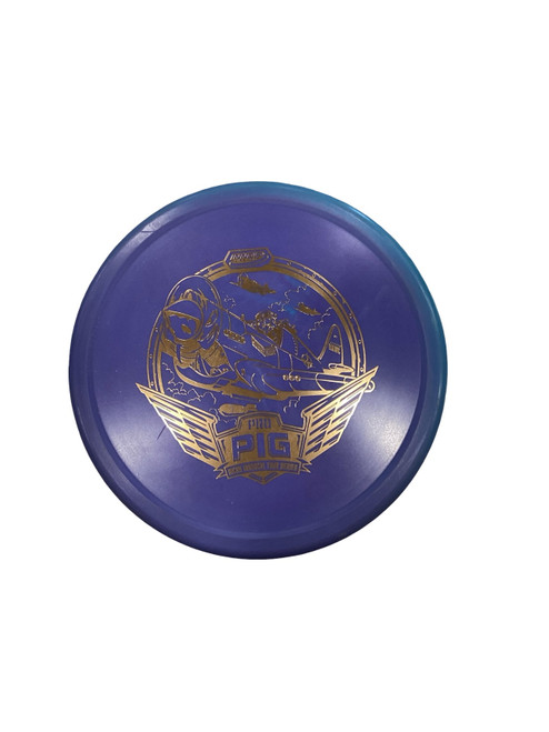 Vist Large View of Product Image Which is Used Innova RW PRO PIG Disc Golf Putter Royal Blue