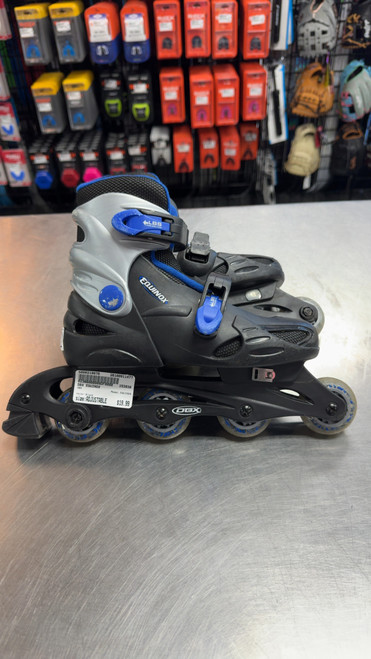Vist Large View of Product Image Which is Used DBX EQUINOX Junior Rec Fitness Skates Black Adjustable