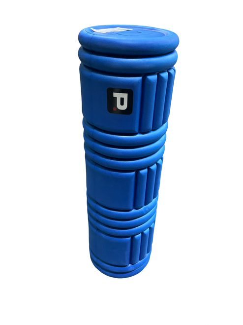 Vist Large View of Product Image Which is Used Perfect Fitness Exercise Foam Roller Royal Blue MD