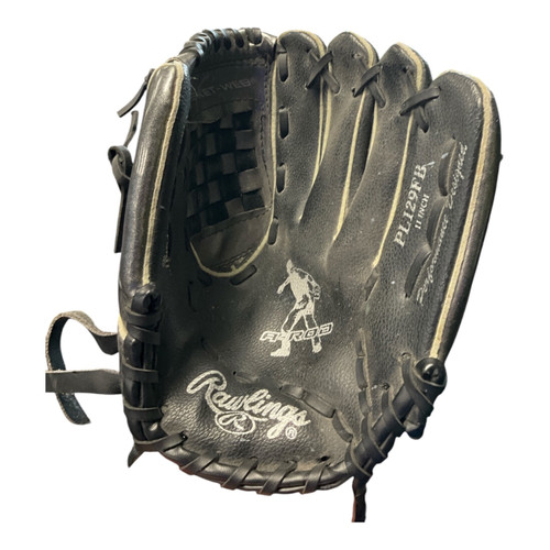 Vist Large View of Product Image Which is Used Rawlings A-ROD BB/SB Glove RH Throw Black 11"