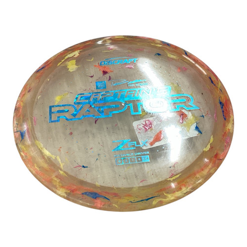 Vist Large View of Product Image Which is Used Discraft Z FLX CAP RAPTOR Disc Golf Driver Brown