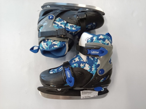 Vist Large View of Product Image Which is Used ADJUSTABLE SKATE Boys Softboot Skate Navy Blue Adjustable