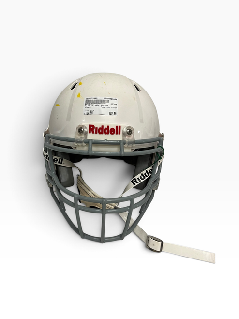 Vist Large View of Product Image Which is Used Riddell 2024 VICTOR FB Helmet White SM