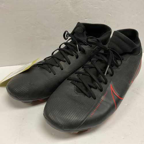 Vist Large View of Product Image Which is Used Nike Mercurial Superfly 7 AT79466-060 Soccer Cleats Black And Red Senior 9.5