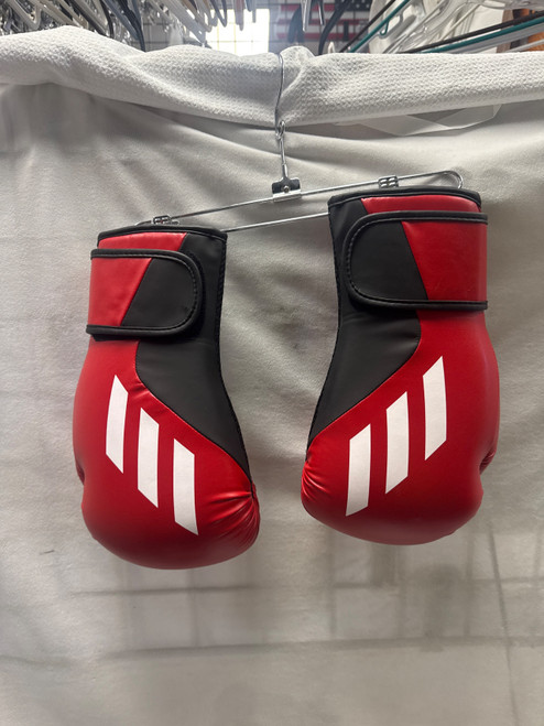 Vist Large View of Product Image Which is Used Adidas Boxing Gloves Red MD