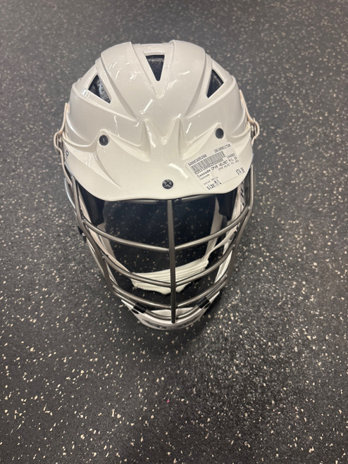 Vist Large View of Product Image Which is Used Cascade CPVR HELMET M/L 2026 Lacrosse Helmet White M/L
