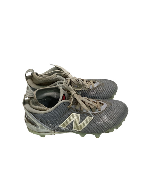 Vist Large View of Product Image Which is Used New Balance LAX Cleats Mens Grey Senior 10.5