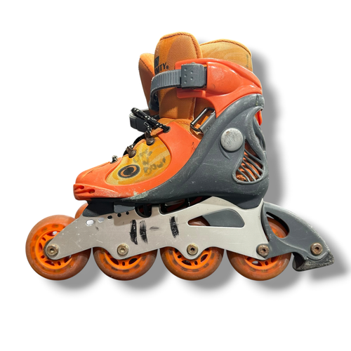 Vist Large View of Product Image Which is Used Infinity INFINITY ADJUSTABLE Child Rec Fitness Skates Orange Adjustable