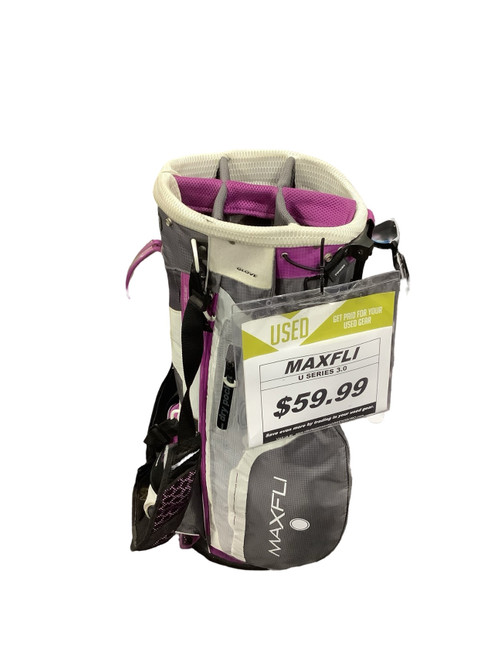 Vist Large View of Product Image Which is Used Maxfli U SERIES 3.0 Womens Stand Bag Grey