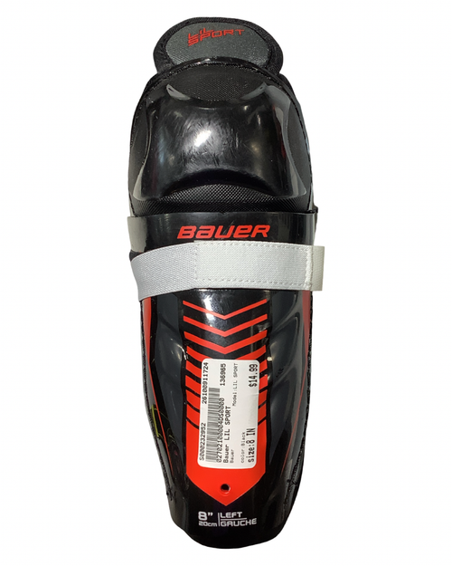 Vist Large View of Product Image Which is Used Bauer LIL SPORT Youth Gloves Black 8"