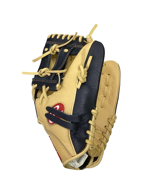 Vist Large View of Product Image Which is Used Rawlings SELECT PRO LITE BB/SB Glove RH Throw Brown 11 1/2"