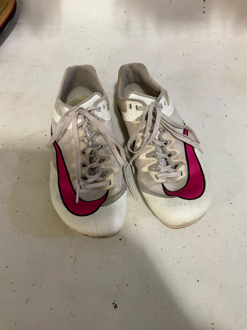 Vist Large View of Product Image Which is Used Nike Track & Field Cleats Jr White Junior 04.5