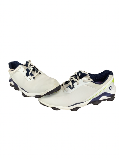 Vist Large View of Product Image Which is Used Foot Joy Mens Golf Shoes White Senior 10.5