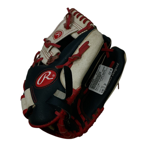 Vist Large View of Product Image Which is Used Rawlings PLAYERS SERIES BB/SB Glove RH Throw Red 11"
