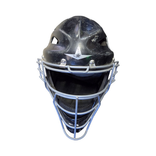 Vist Large View of Product Image Which is Used All-Star HOCKEY-STYLE CATCHERS MASK Batting Helmet Mask Black One Size