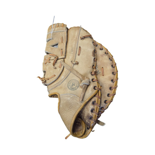 Vist Large View of Product Image Which is Used Franklin PRIME STEERHIDE RH THROW BB/SB Glove RH Throw Brown 9"