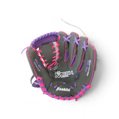 Vist Large View of Product Image Which is Used Franklin MESH TEK BB/SB Glove RH Throw Grey 9 1/2"