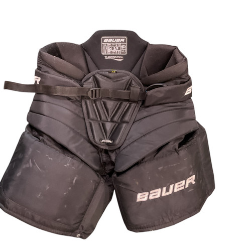 Vist Large View of Product Image Which is Used Bauer SUPREME S190 Senior Goalie Pant Black SM