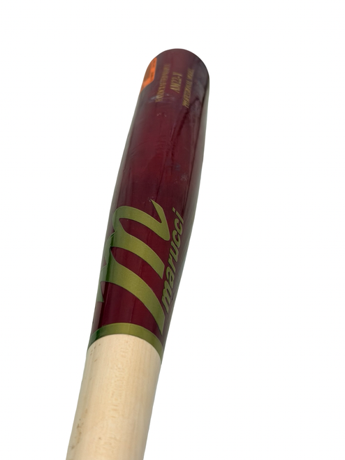 Vist Large View of Product Image Which is Used Marucci AM22-Y PRO MODEL 23OZ Youth Wood Baseball Bat 30"
