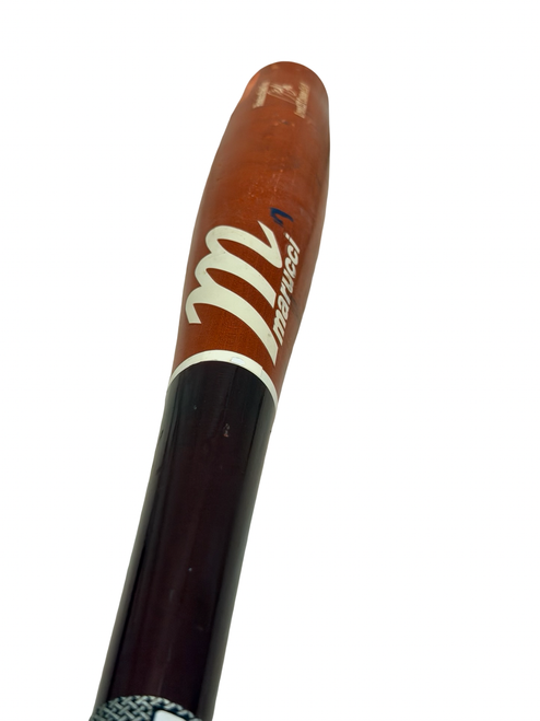 Vist Large View of Product Image Which is Used Marucci LINDY12T CUSTOM CUT-M 32oz Torpedo Wood Baseball Bat 32"