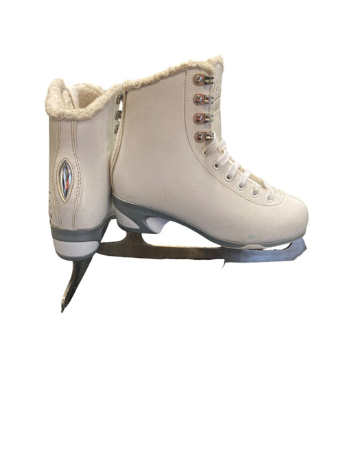Vist Large View of Product Image Which is Used Jackson 1500 Girls Figure Skate White Junior 02