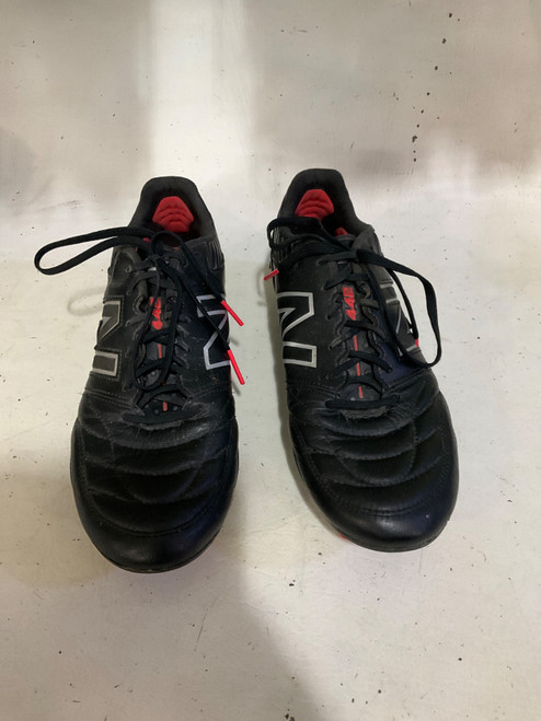 Vist Large View of Product Image Which is Used New Balance Soccer Cleats Black Senior 10.5