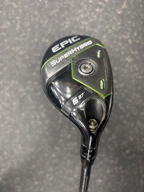 Vist Large View of Product Image Which is Used Callaway EPIC SUPERHYBRID Mens Hybrid Club RH 6 Hybrid
