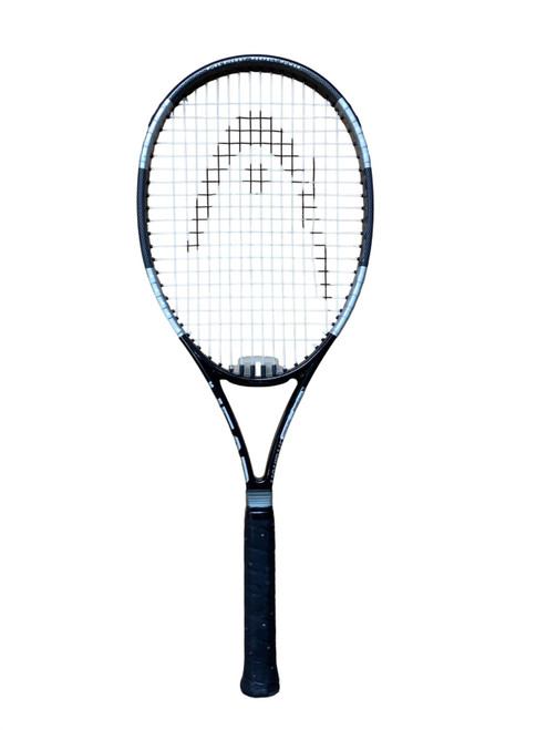 Vist Large View of Product Image Which is Used Head Liquidmetal 4.5 Adult Tennis Racquet Grey 4 1/2"