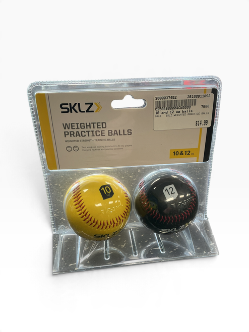 Vist Large View of Product Image Which is Used SKLZ SKLZ WEIGHTED PRACTICE BALLS BB/SB Training Aid
