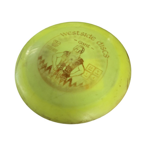 Vist Large View of Product Image Which is Used Westside GI Disc Golf Driver Yellow