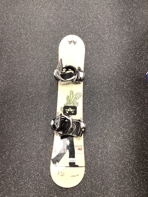 Vist Large View of Product Image Which is Used Salomon PROPHET 153 Mens Board/Bindings Tan 153 cm