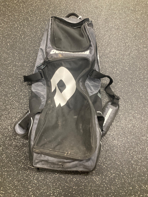 Vist Large View of Product Image Which is Used Demarini WHEEL BAG BB/SB Player Wheeled Bag Black