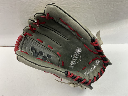 Vist Large View of Product Image Which is Used Mizuno Ballpark MMX 1300S1 Baseball Glove RH Throw Grey 13"