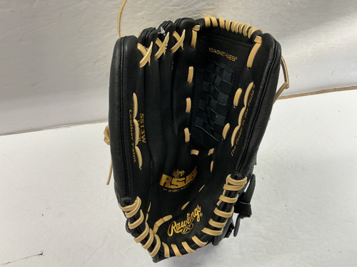 Vist Large View of Product Image Which is Used Rawlings RSB SS13W Baseball Glove LH Throw Black 13"