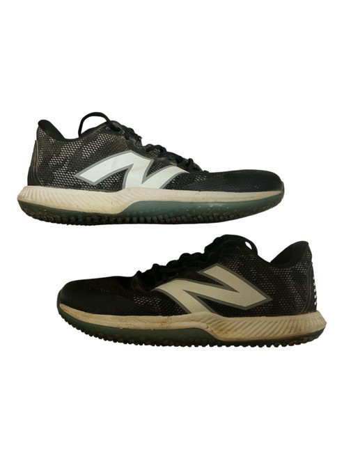 Vist Large View of Product Image Which is Used New Balance TURF BB/SB Cleats Black Senior 8.5