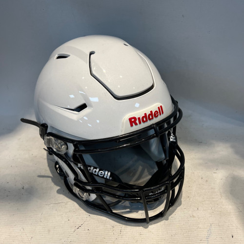 Vist Large View of Product Image Which is Used Riddell 2026 SPEEDFLEX FB Helmet White LG