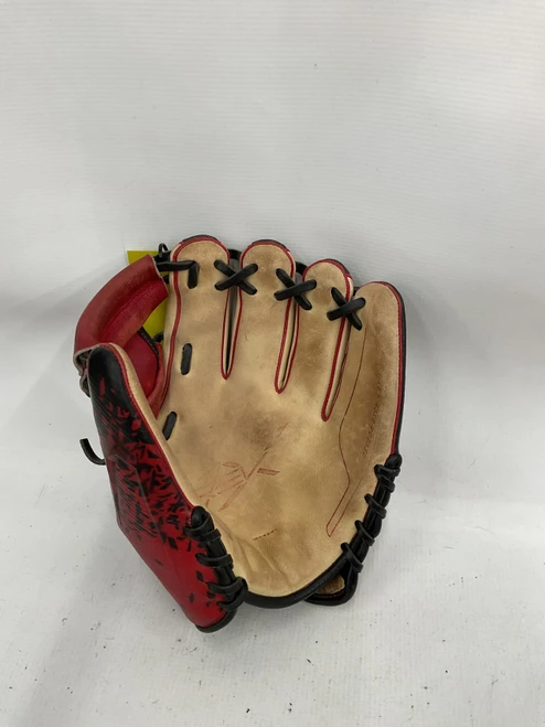 Vist Large View of Product Image Which is Used Rawlings REV 1X BB/SB Glove RH Throw Black 11 1/2"