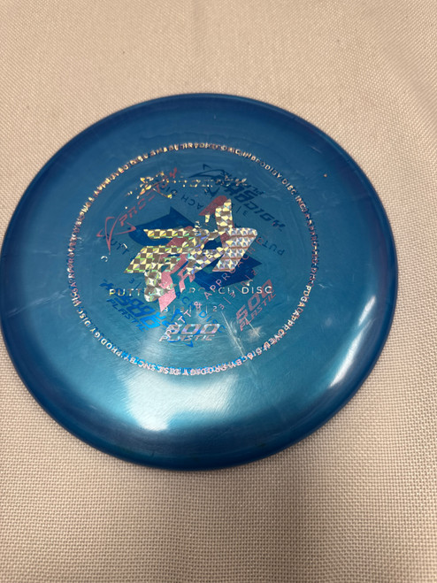 Vist Large View of Product Image Which is Used Prodigy 500 PLASTIC Disc Golf Putter Royal Blue